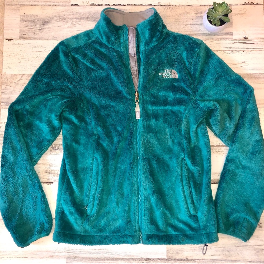 North Face Jacket Teal Blue Size Small